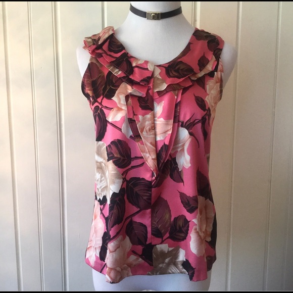 Talbots Tops - TALBOTS FLORAL TOP